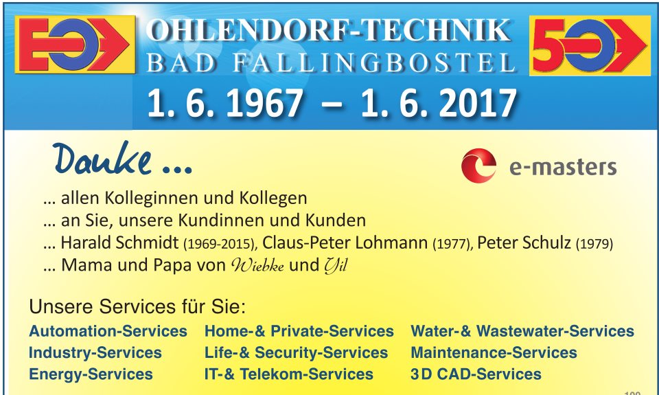 Dankesanzeige… 50 Jahre