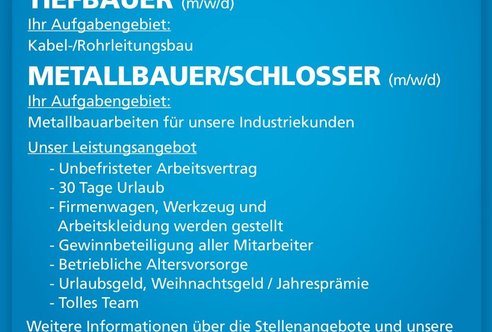 Wir suchen Dich!